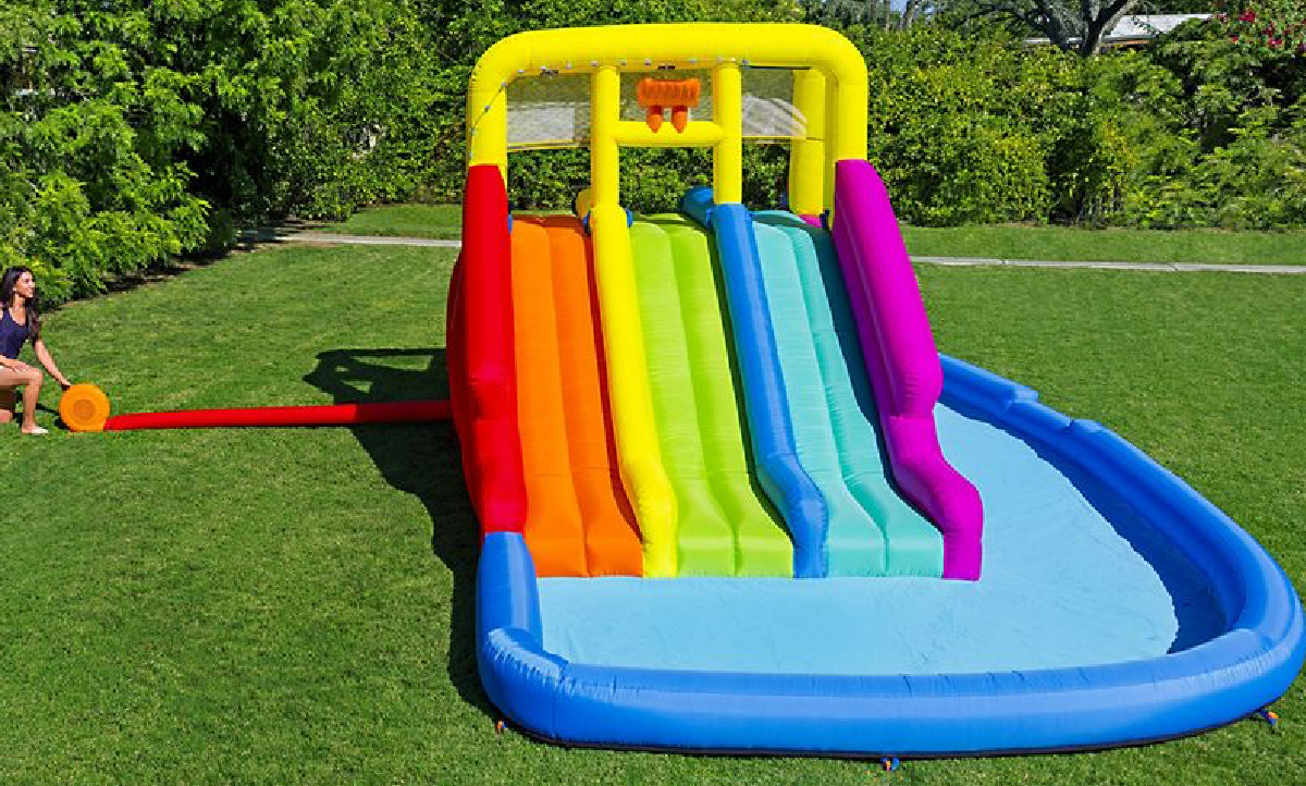 Inflatable Kids Backyard Water Park w/ 3 Slides & Pool Just $299.96 on Sam’sClub.com