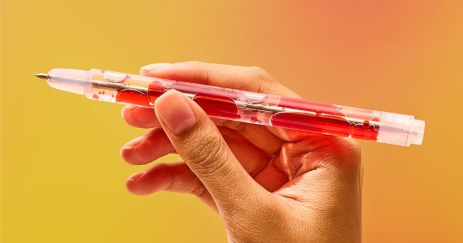 Lifelines Scented Lava Gel Pens 5-Pack Only $15.99 on Amazon – Just $3.20 Per Pen!
