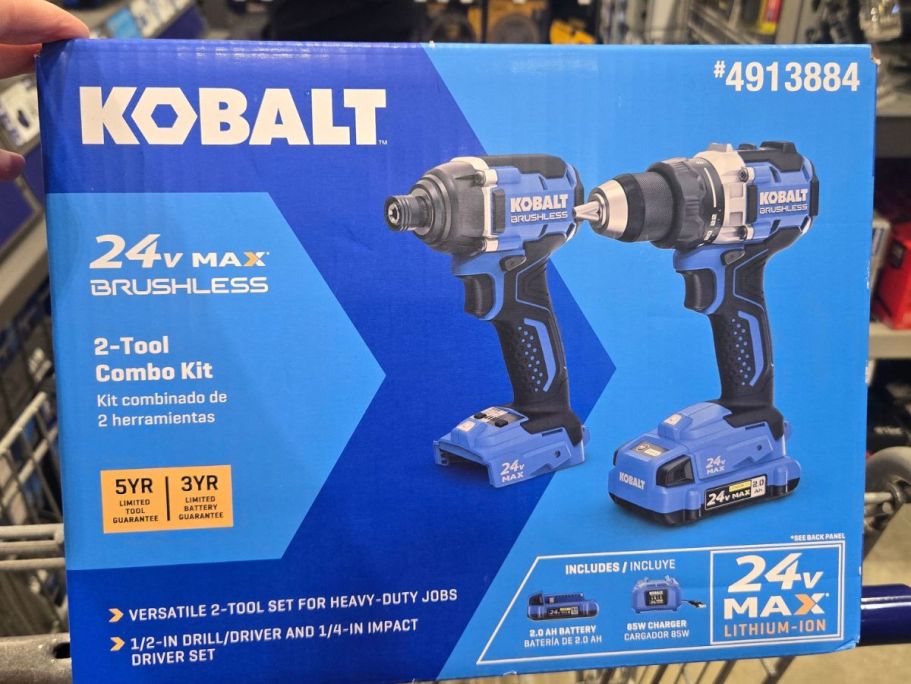 Kobalt 24-Volt Brushless Power Tool Kit Just $129 Shipped on Lowes.com (Reg. $229)