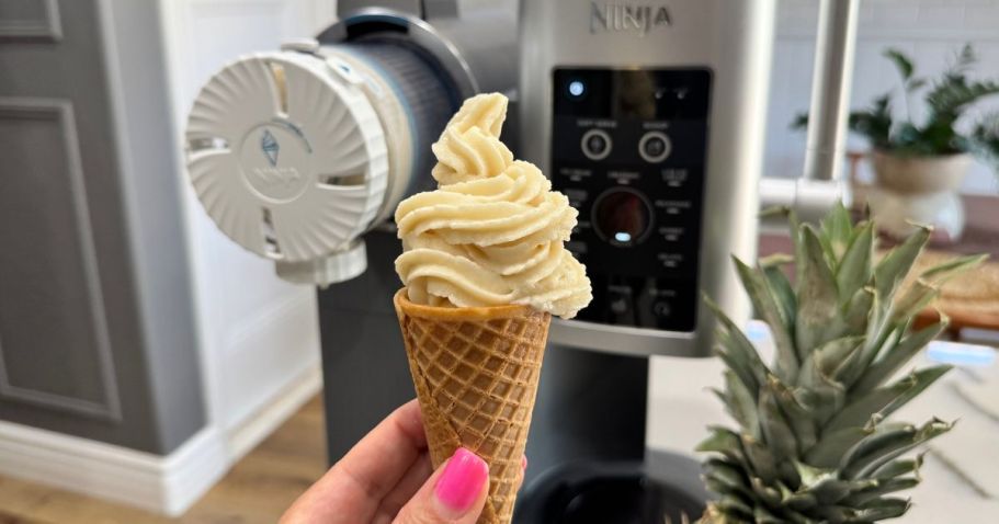 GO! The Ninja Swirl Ice Cream Maker Just Dropped to The Lowest Price Ever!