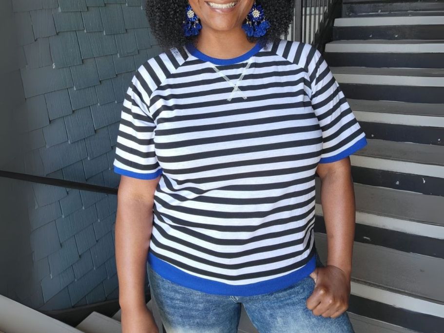 Oversized Women’s Short-Sleeve Shirts Only $5.99 on Amazon (Reg. $21)