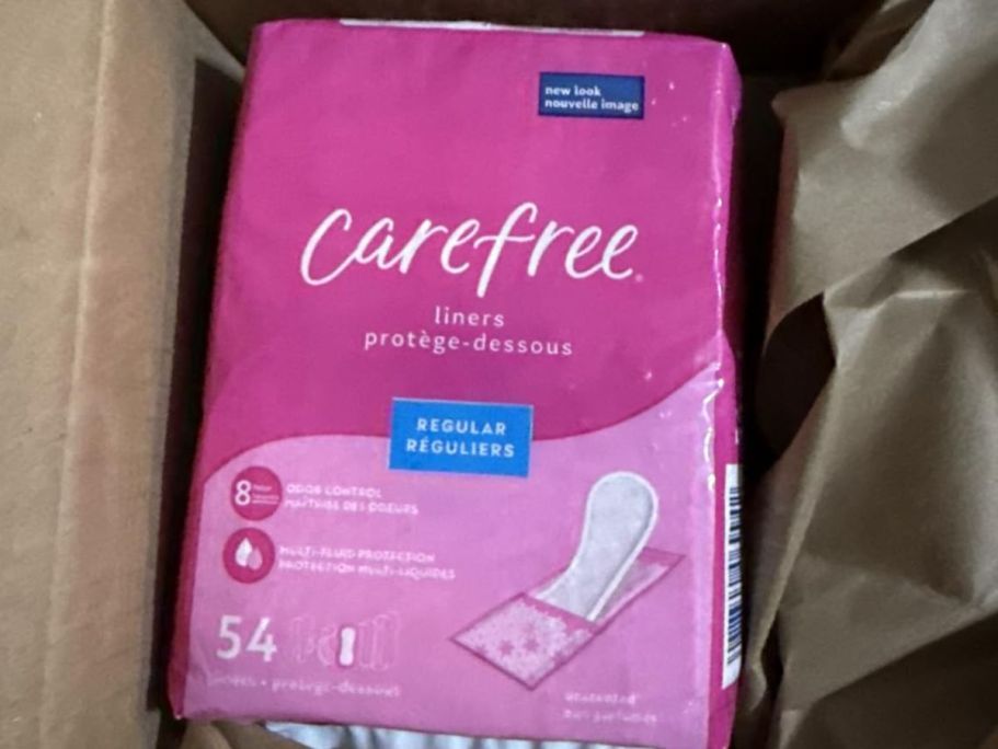 Carefree Panty Liners 54-Count Just $2.50 Shipped on Amazon