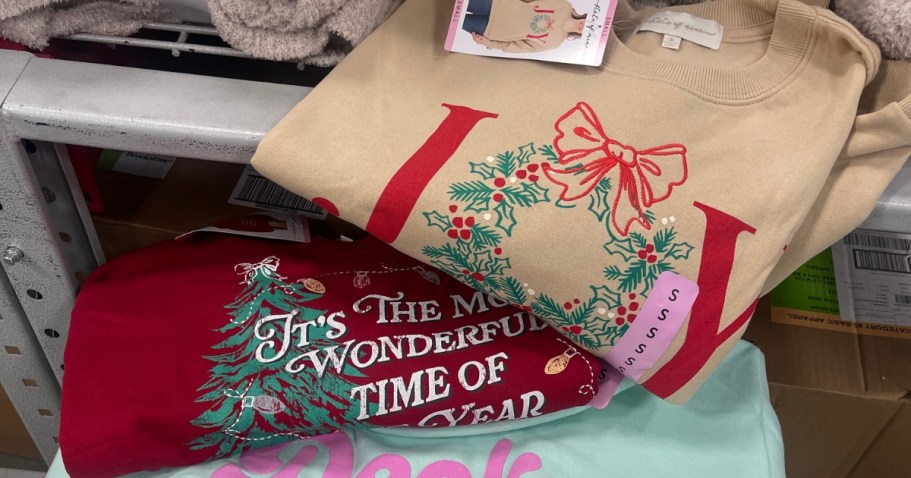 Sam’s Club Has Fun Christmas Sweatshirts & Sweaters from $14.86