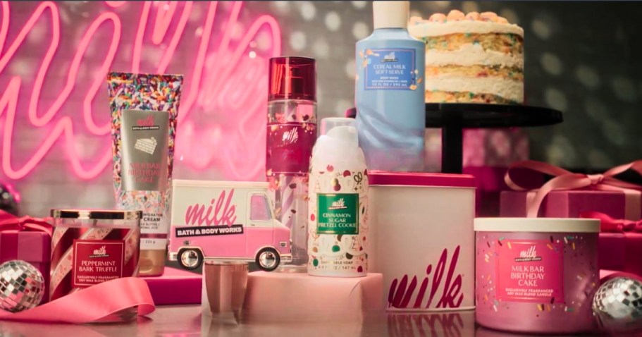 Bath & Body Works NEW Milk Bar Collab Smells Like the Holidays + It’s on Sale!