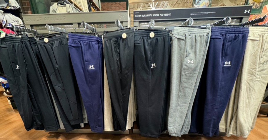 *HOT* Under Armour Pants & Joggers from $12 Shipped