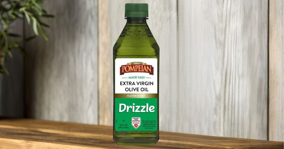 Pompeian Drizzle Olive Oil 16oz Bottle Just $5 Shipped on Amazon