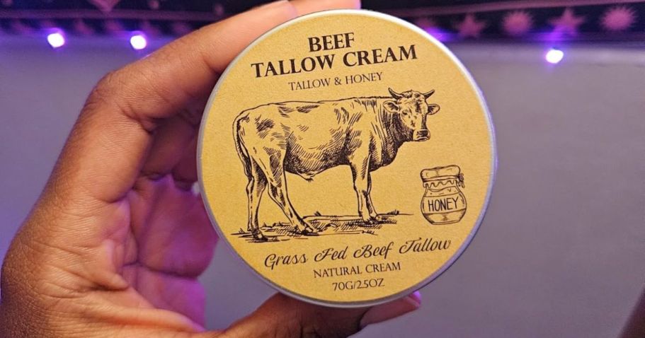 Beef Tallow Moisturizer Just $7.49 Shipped on Amazon (Reg. $22)