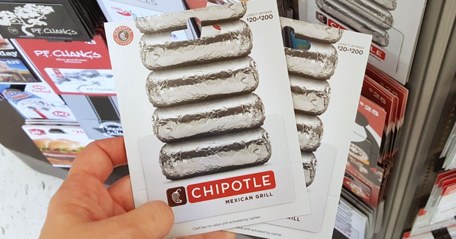 FREE $10 Chipotle Credit When You Grab a $50 Gift Card – Starts 11/24!