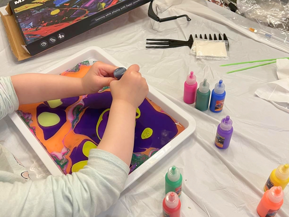 Marbling Paint Kit for Kids Only $6.64 on Amazon