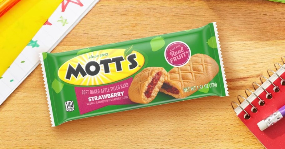 Mott’s Soft-Baked Fruit Bars 5-Pack Only $1.51 Shipped on Amazon