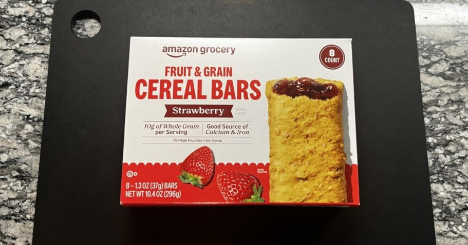 Amazon Grocery Cereal Bars 8-Count Only $1.43 Shipped